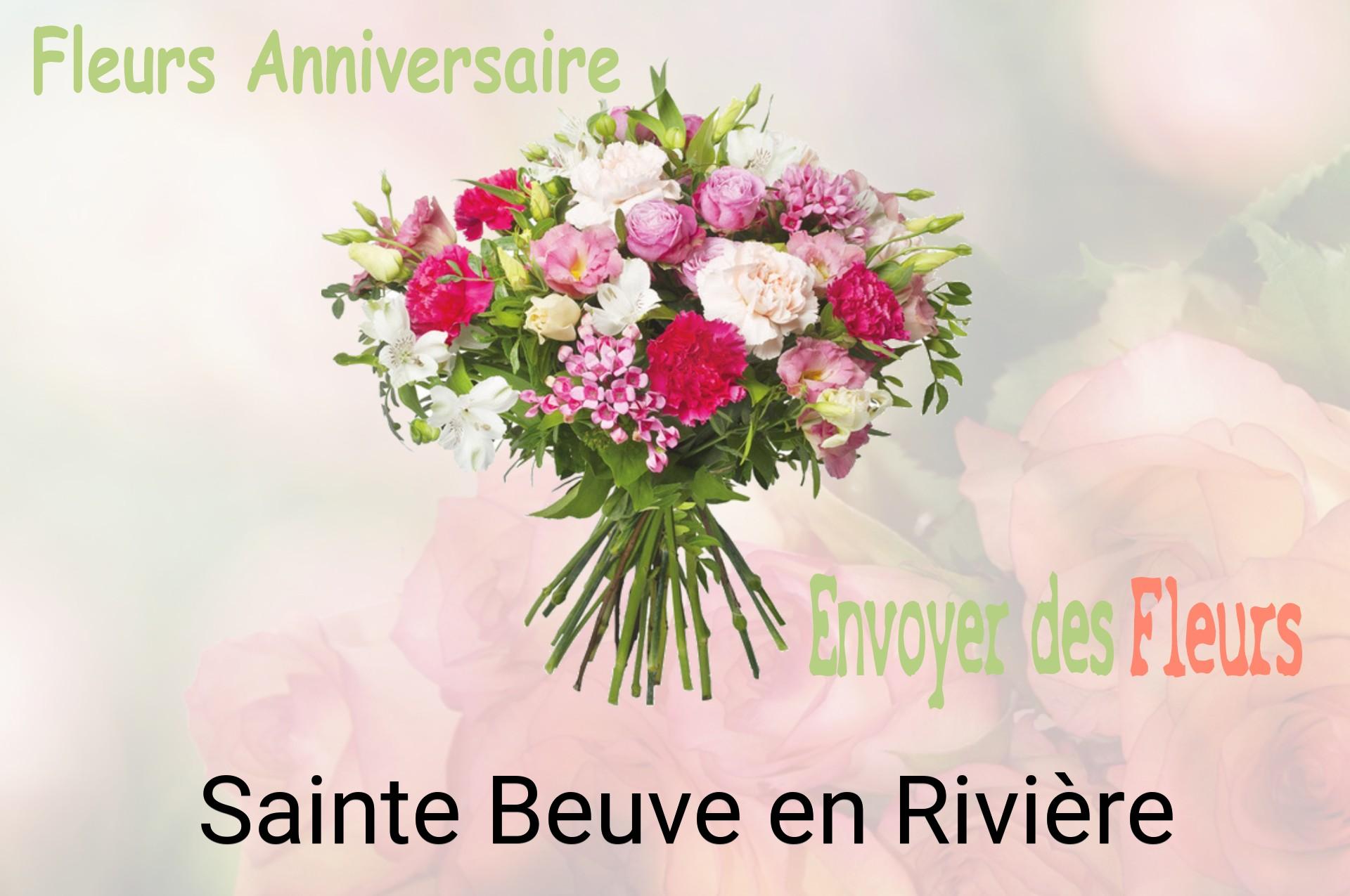 Bouquet de fleurs d’anniversaire livré à Sainte-Beuve-en-Rivière